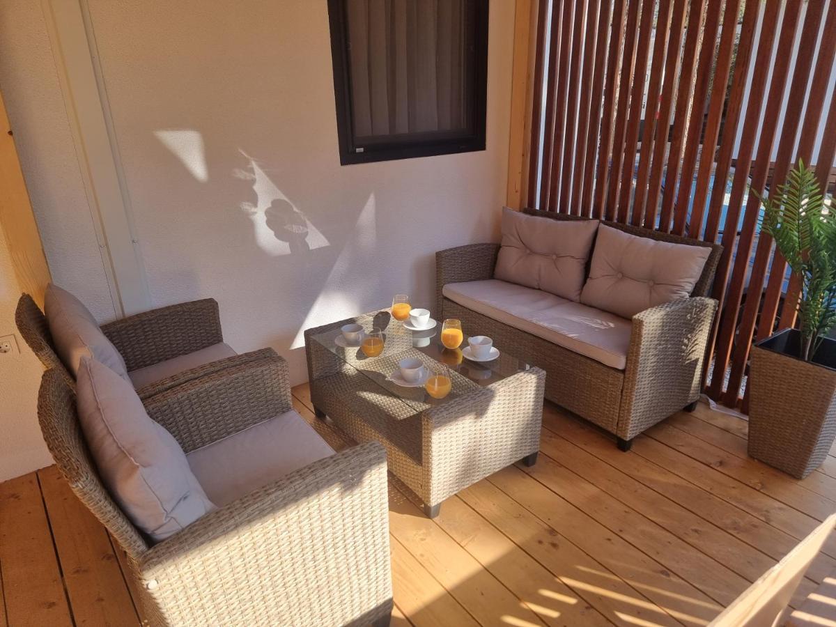 Premium Mobile Home Sun & Joy - Oaza Mira Camping Drage Bagian luar foto