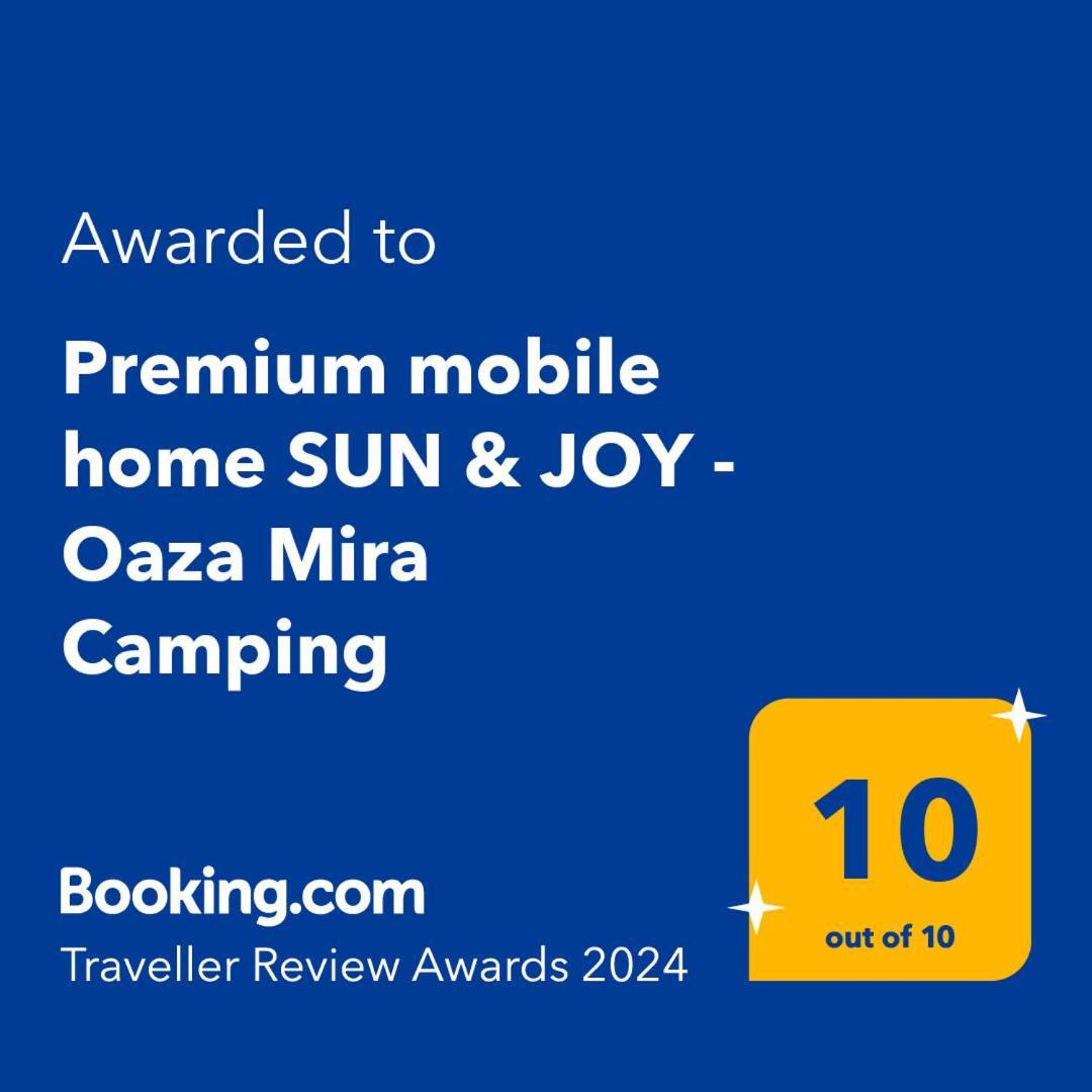 Premium Mobile Home Sun & Joy - Oaza Mira Camping Drage Bagian luar foto